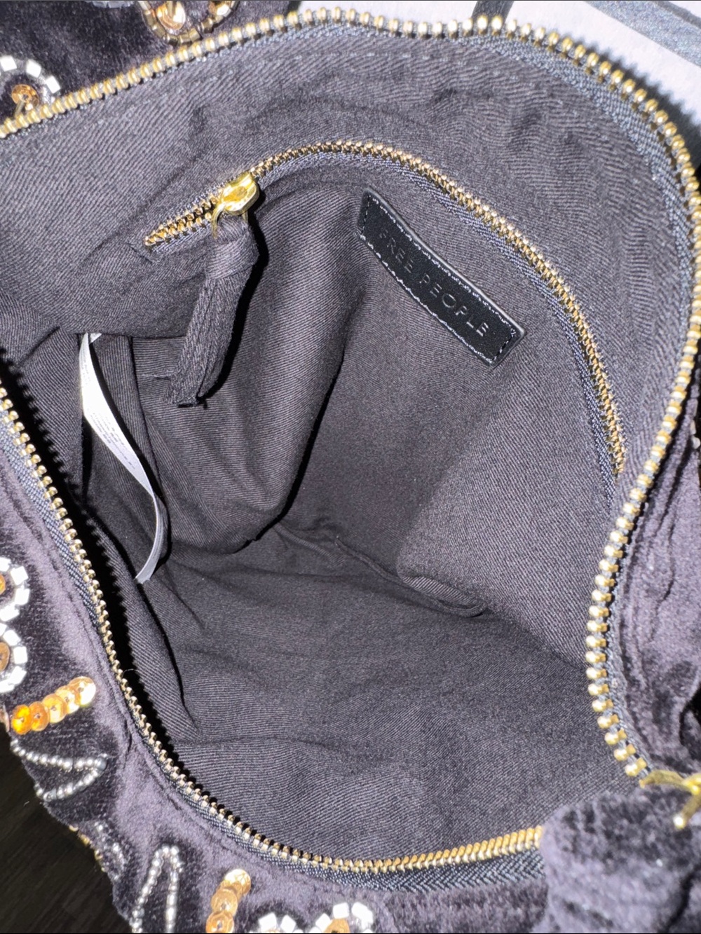 Free People Nashville Nights Velvet Beaded Bag - Picture 13 of 13